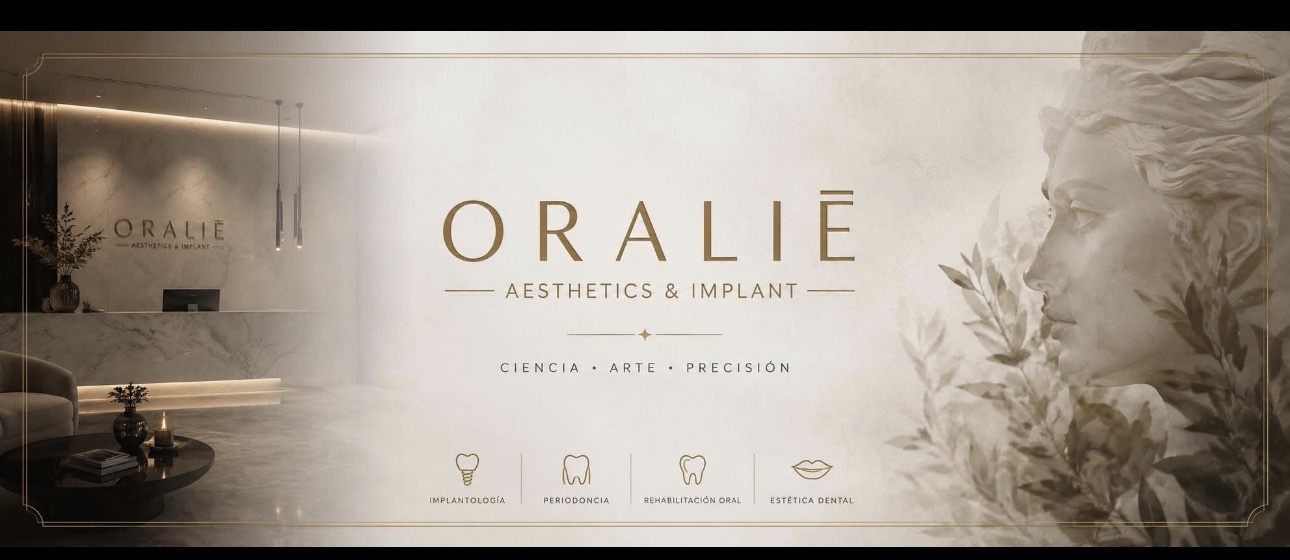 Identidad visual ORALIĒ Aesthetics & Implant